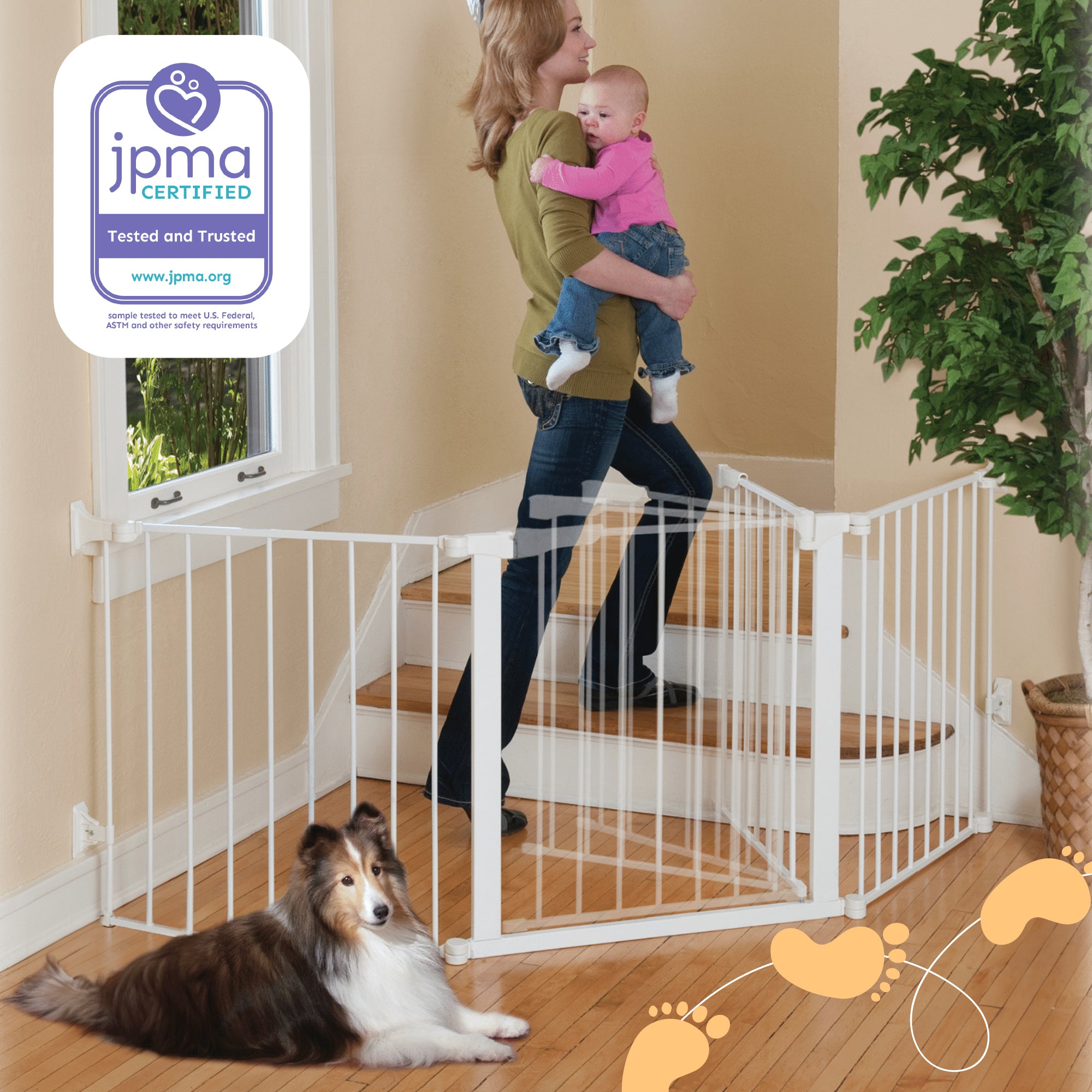 KidCo Custom Fit Auto Closing ConfirgureGate Baby Gate with 30in Door (Open Box) - VMInnovations