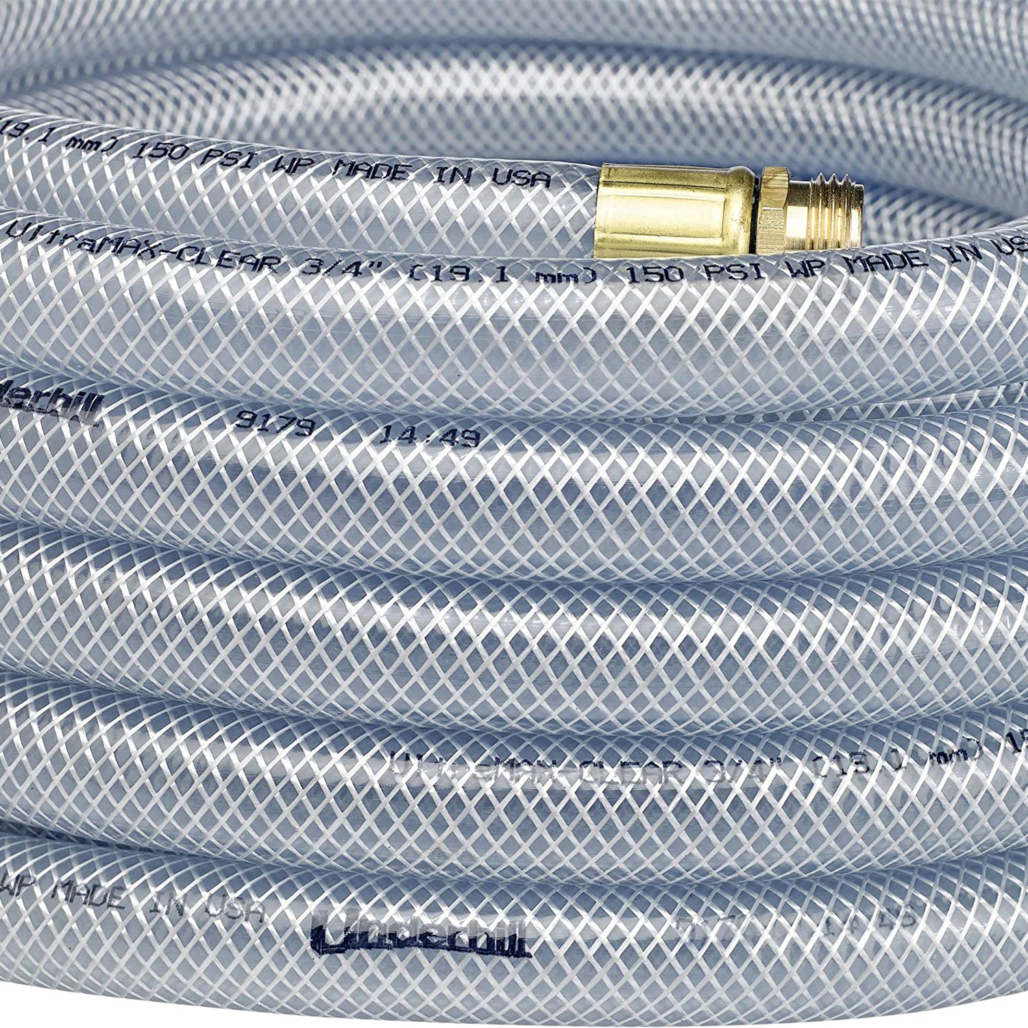 Underhill UltraMax Clear 1 Inch x 75 Foot Heavy Duty Garden Water Hose (Used) - VMInnovations