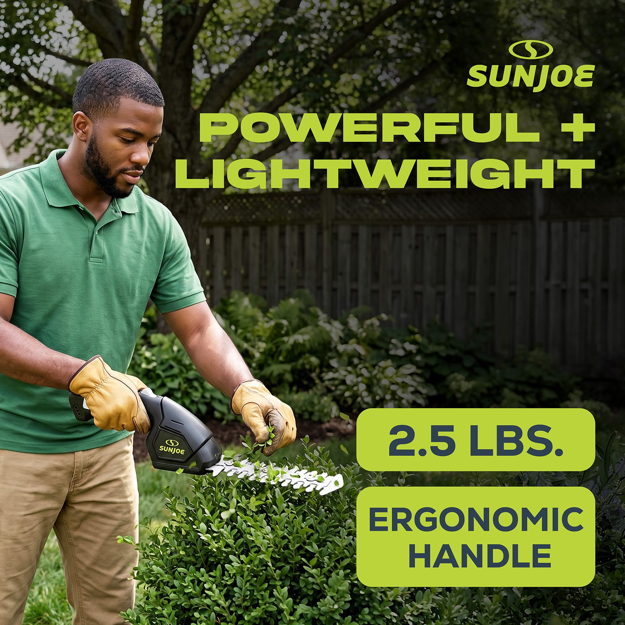Sun Joe 2 in 1 Cordless Handheld Grass Shear and Hedge Trimmer, 7.2-Volt, Black