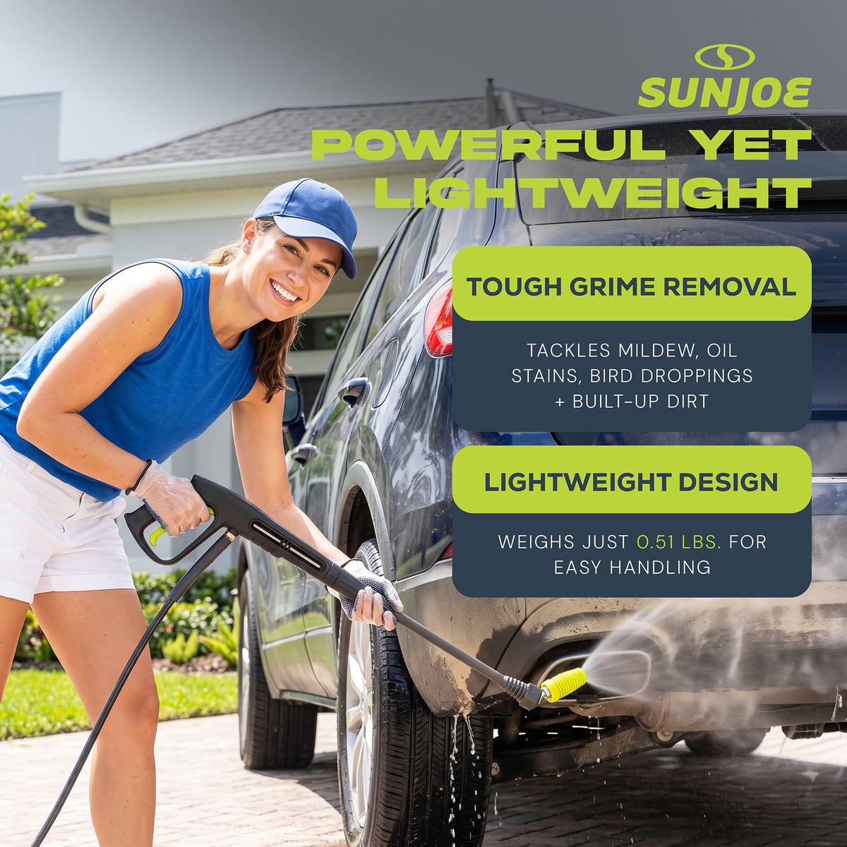 Sun Joe Multi-Angle Rotary Spray Wand for SPX Series Pressure Washers, SPX-MARW1 - VMInnovations