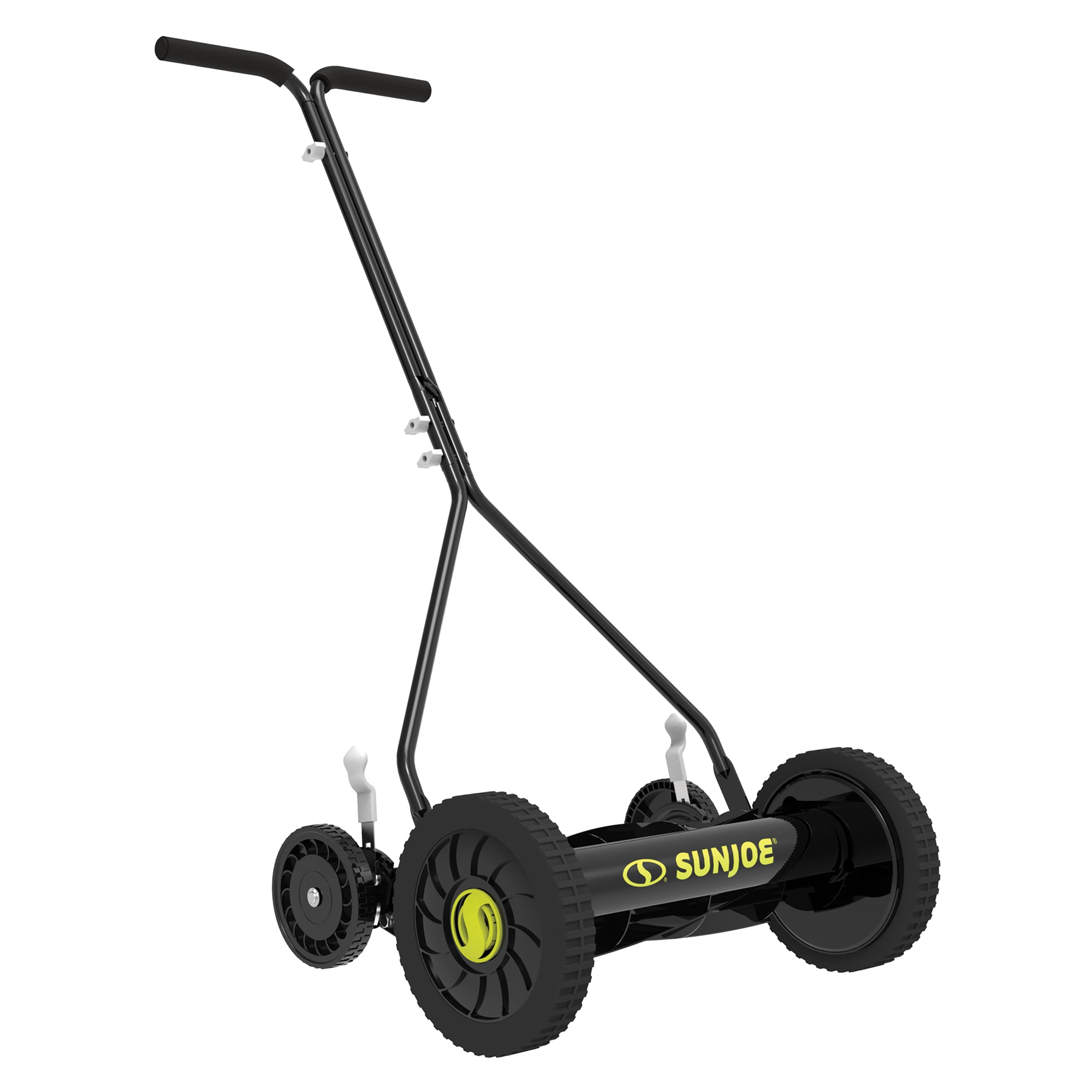 Sun Joe Cordless, Manual Push Steel Reel Lawn Mower, 14 Inch, Green (Open Box)