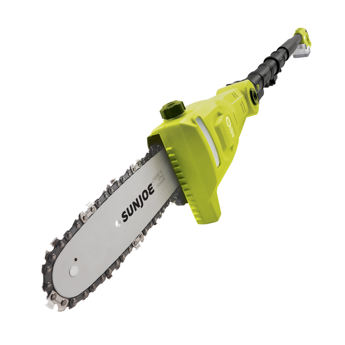 Sun Joe 24V Cordless Pole Chainsaw Electric Telescope Tree Trimmer, 24V-PS8-LTE