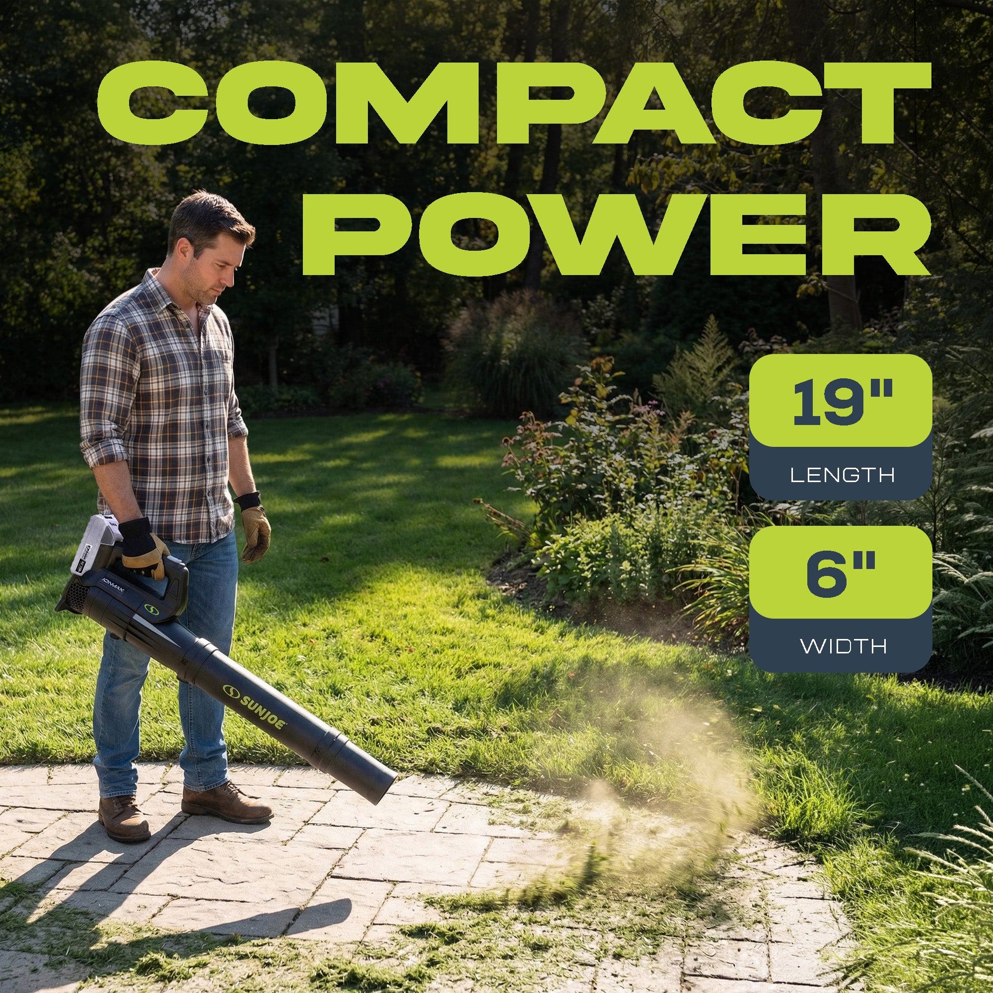 Sun Joe 24V Jet Leaf Blower Cordless Compact Turbine (Tool Only), 24V-TB-CT