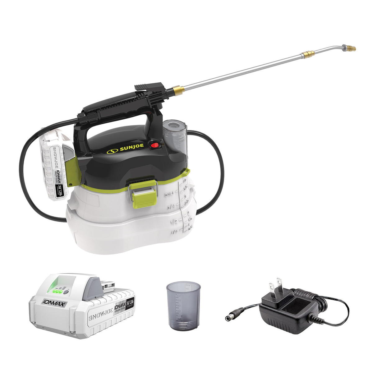 Sun Joe 24V Cordless Electric Garden Sprayer with Adjustable Wand, 24V-GS-LTW - VMInnovations
