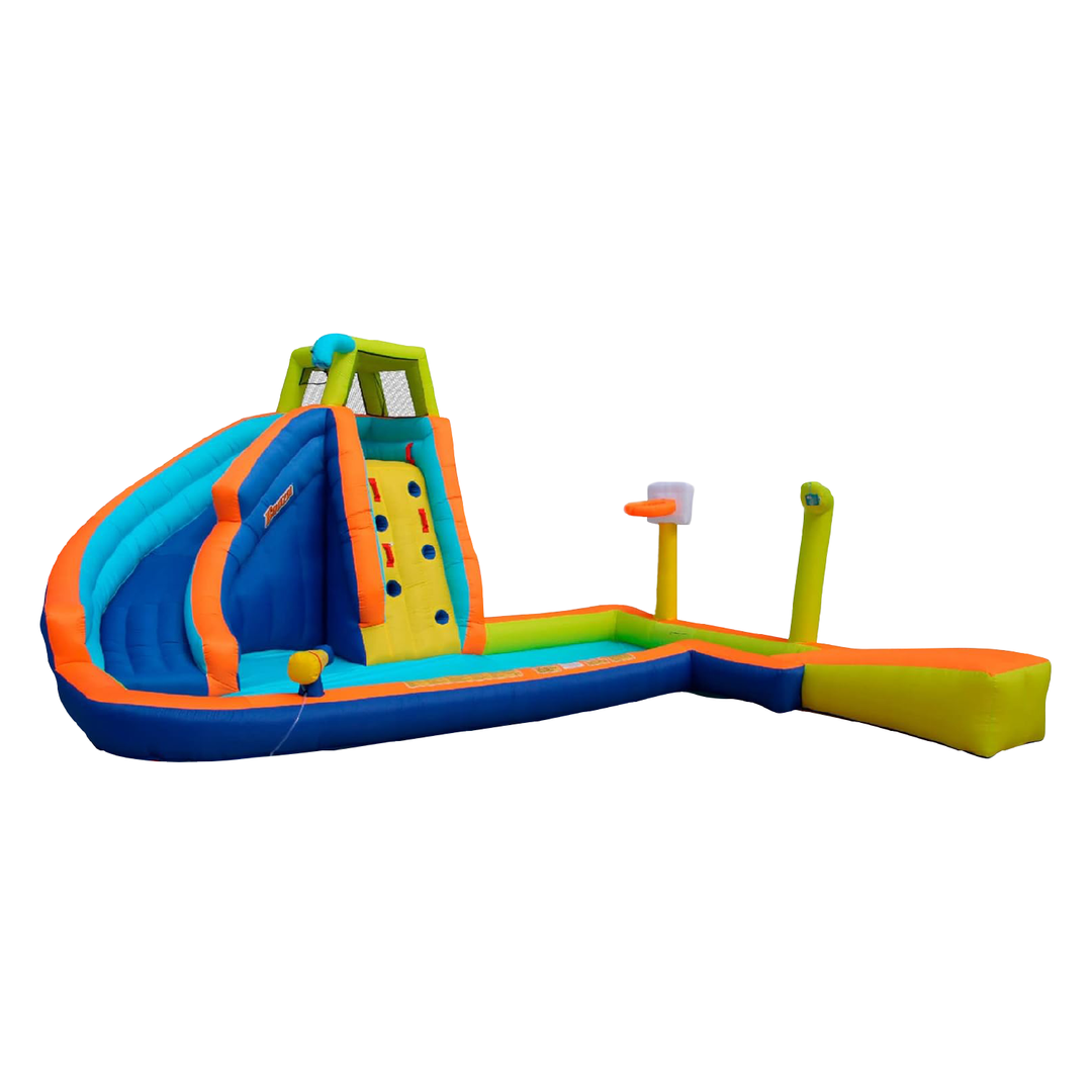 Banzai Hyper Drench 8-in-1 Giant Inflatable Water Slide Activity Splash Park - VMInnovations