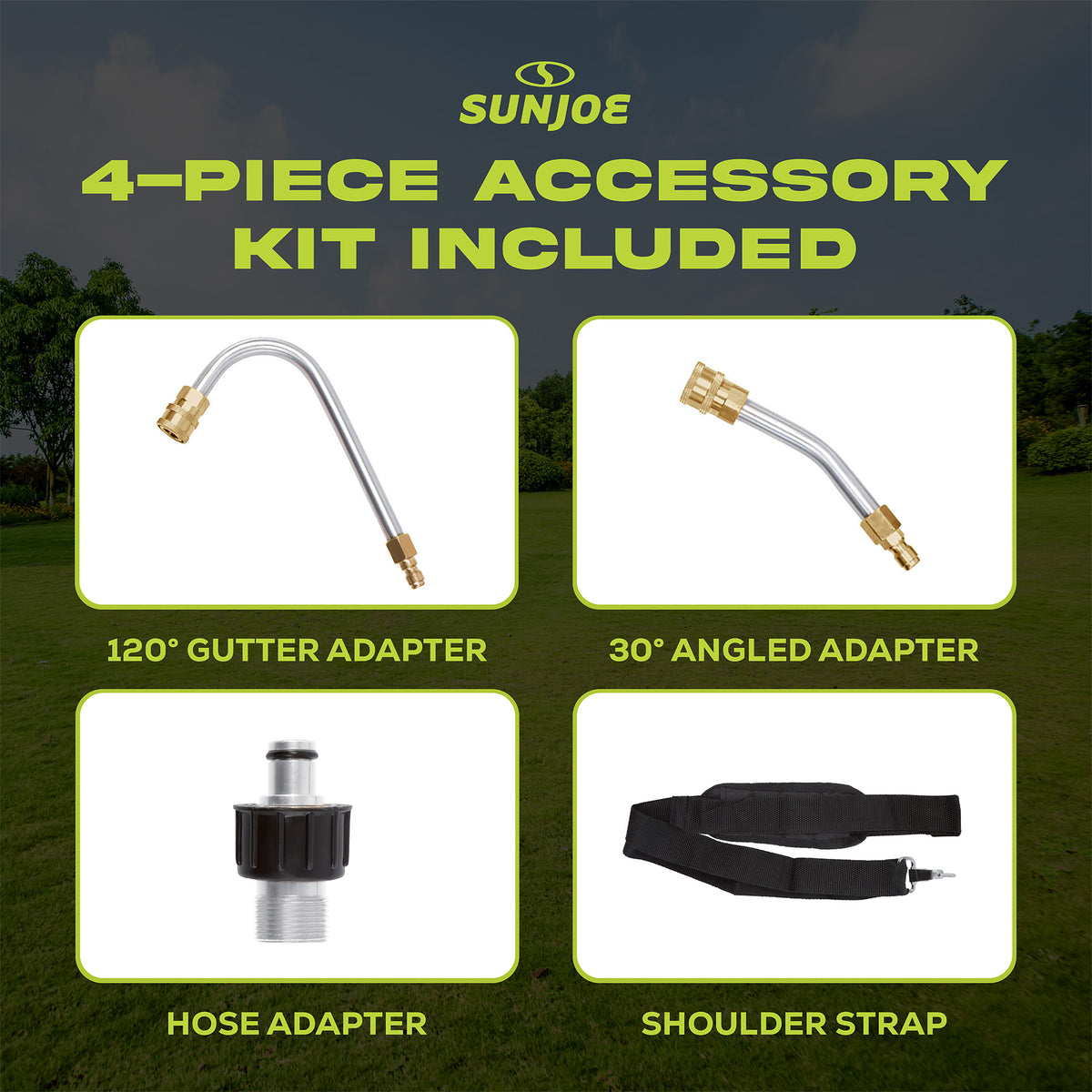 Sun Joe 9 Foot Universal Pressure Washer Sky Lance Extension Wand Kit (Open Box) - VMInnovations