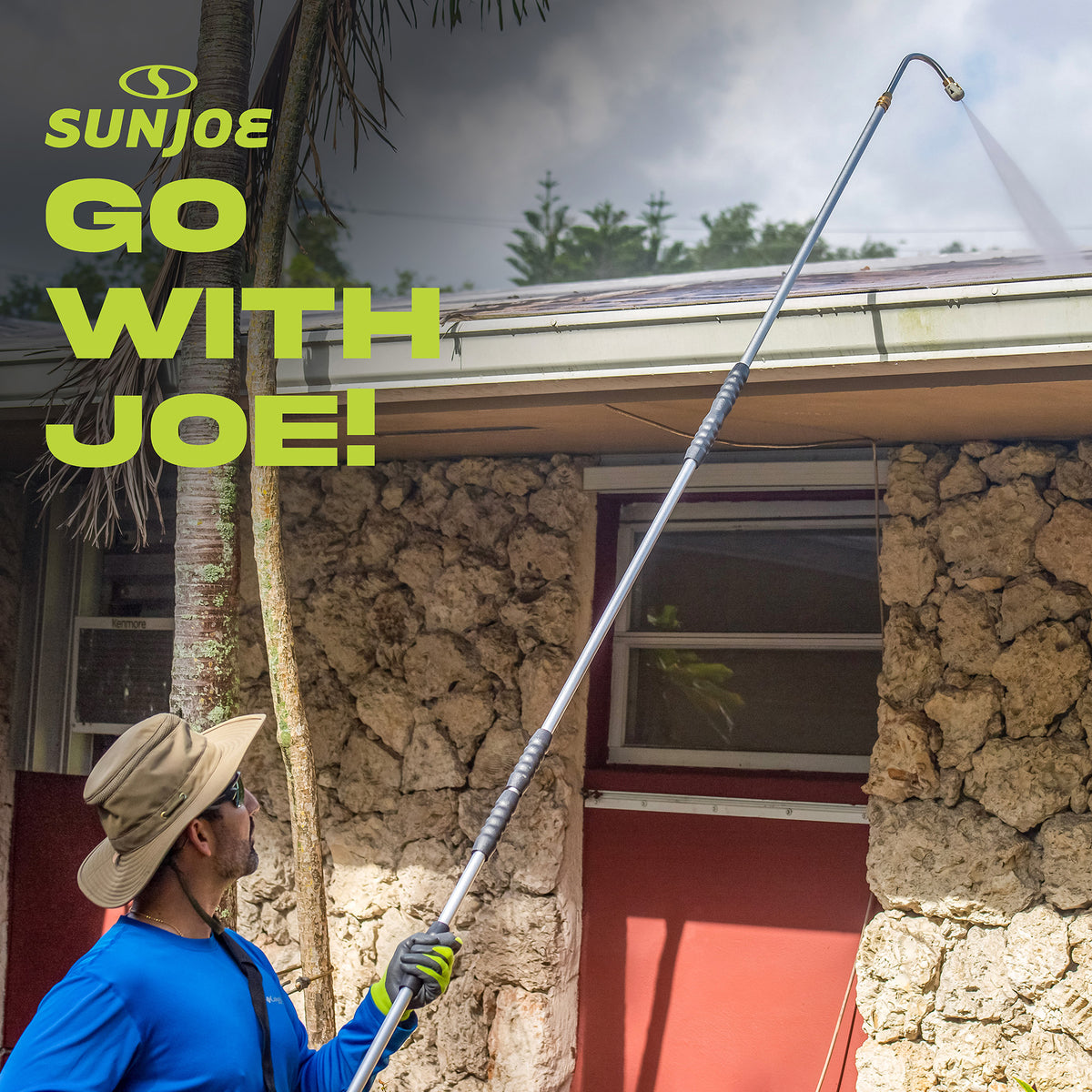 Sun Joe 9 Foot Universal Pressure Washer Sky Lance Extension Wand Kit (Open Box) - VMInnovations