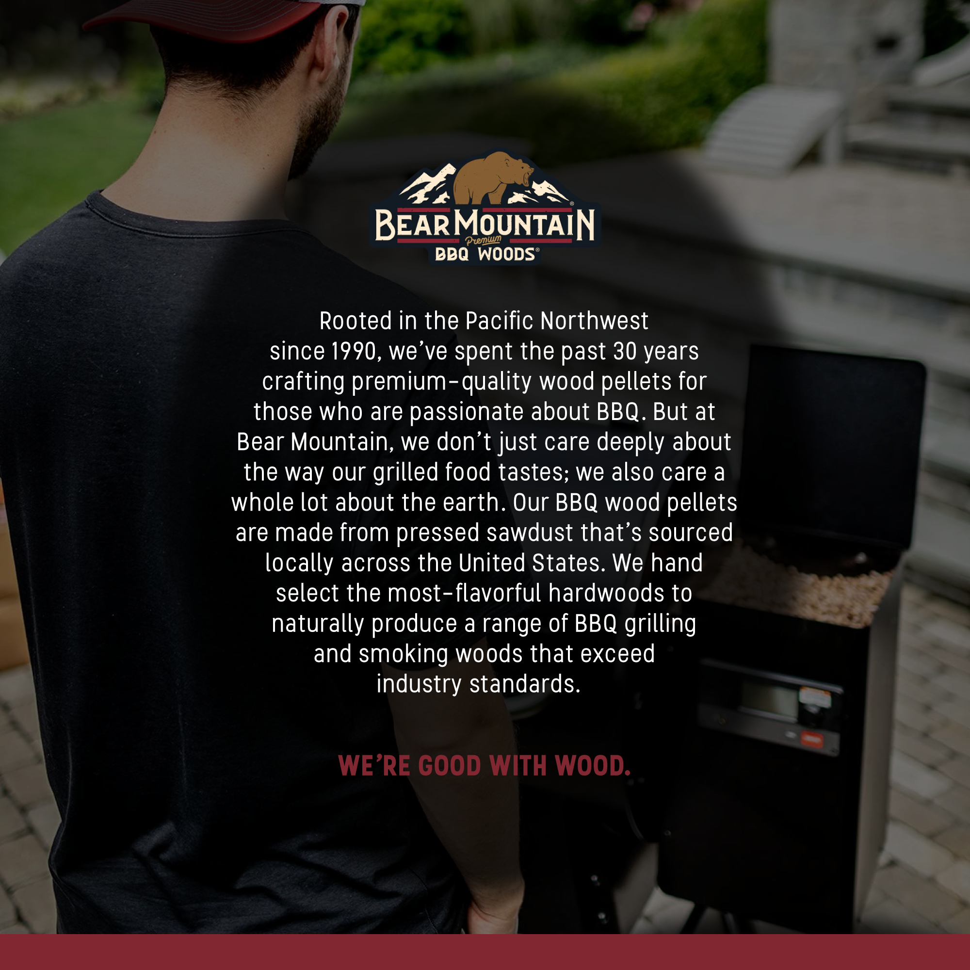 Bear Mountain BBQ All Natural Bourbon Craft Blend Wood Smoker Pellets, 20 Pounds - VMInnovations