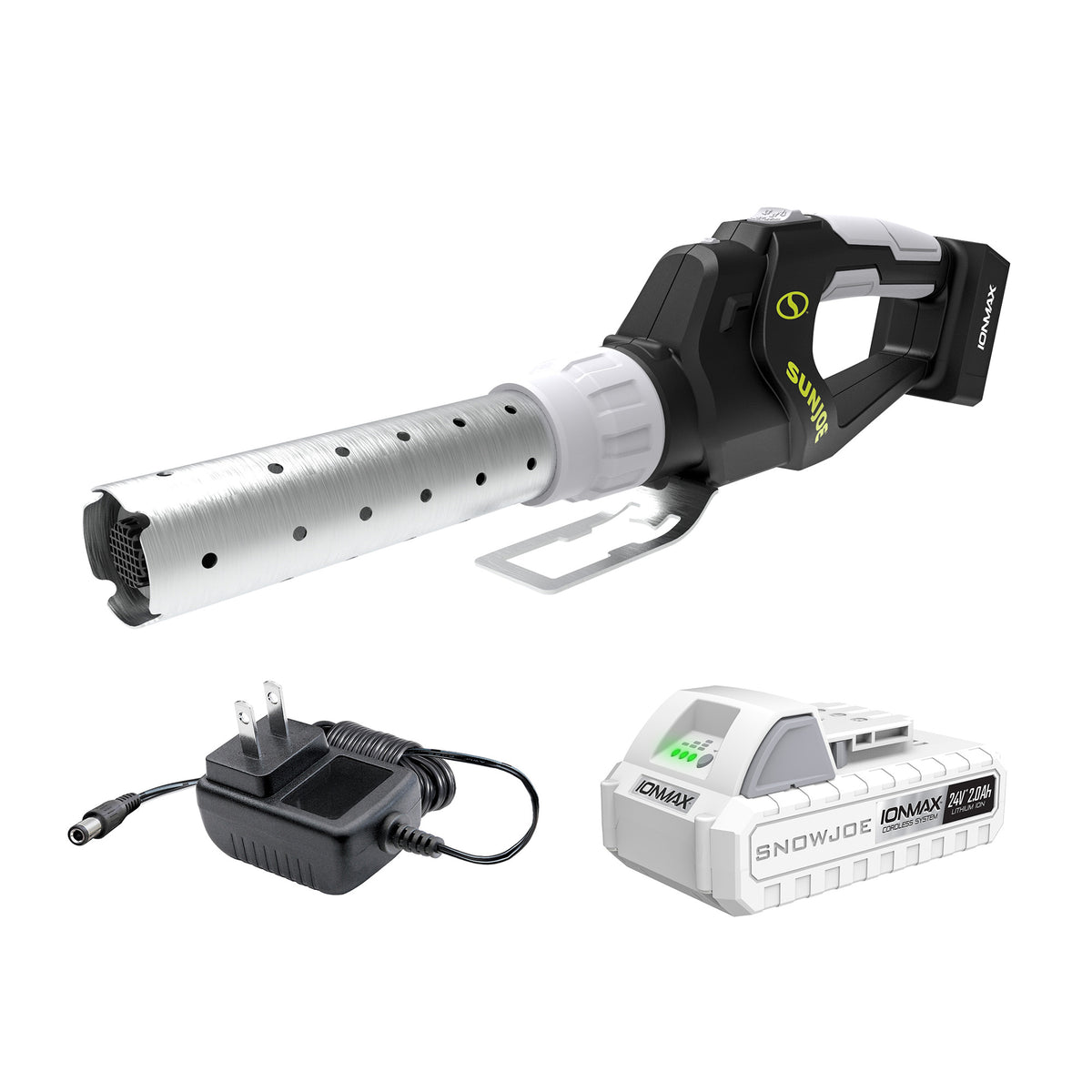Sun Joe 24V Cordless Electric Fire Starter for Charcoal BBQ Grills (Open Box)