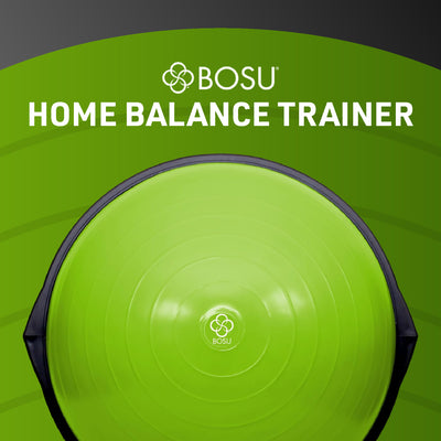 Bosu Multi Functional Home Gym 25" Original Balance Strength Trainer Ball, Lime