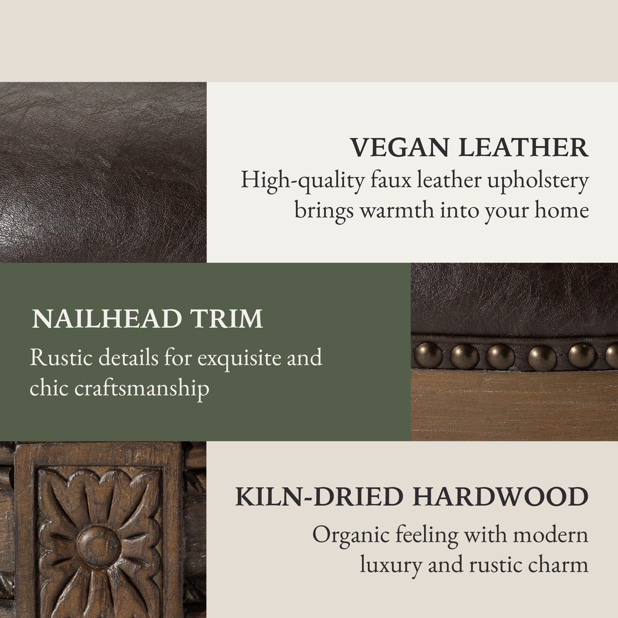 Maven Lane Bar Stool in Walnut Finish w/Marksman Saddle Vegan Leather(For Parts) - VMInnovations