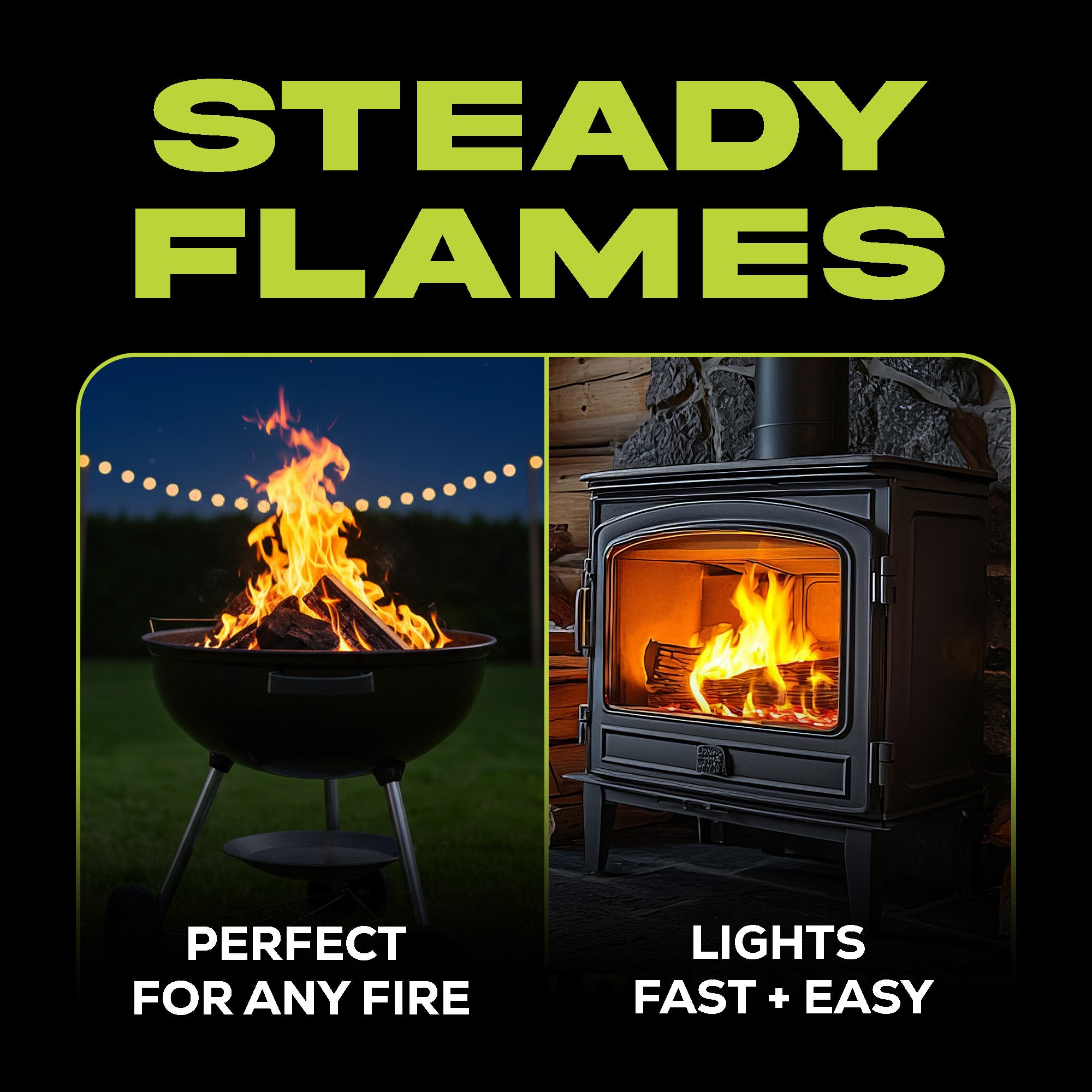 Sun Joe 10 Lb Fatwood Fire Starter Sticks for Fireplace, & Pits Use