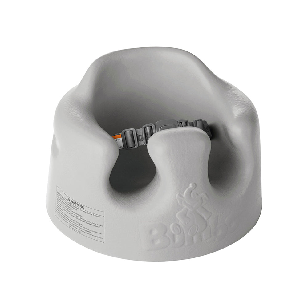 Bumbo Baby Infant Soft Foam Wide Floor Seat w/ Play Top Tray Attachment, Monsoon