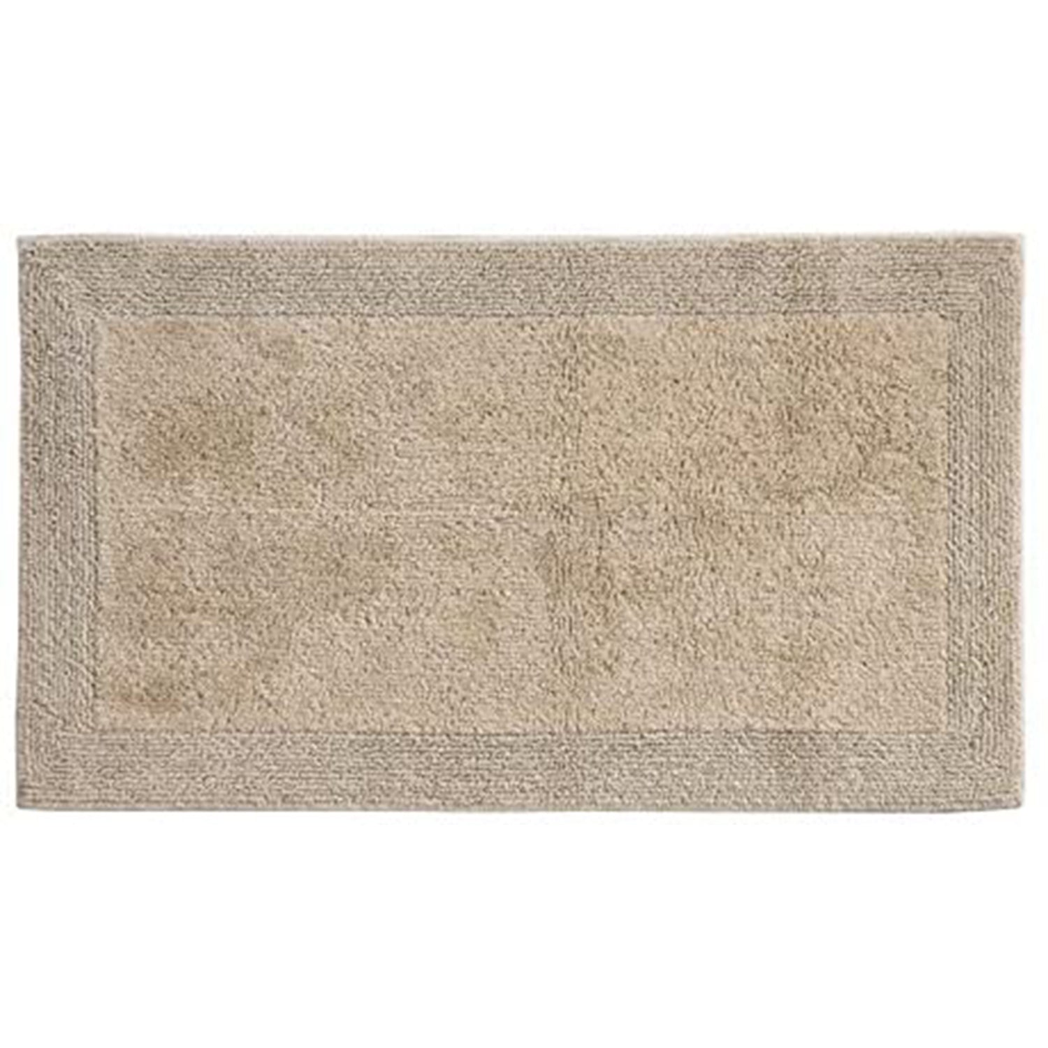 Grund Puro Organic Cotton 24 x 17 Inch Luxury Bath Rug, Driftwood (Open Box)
