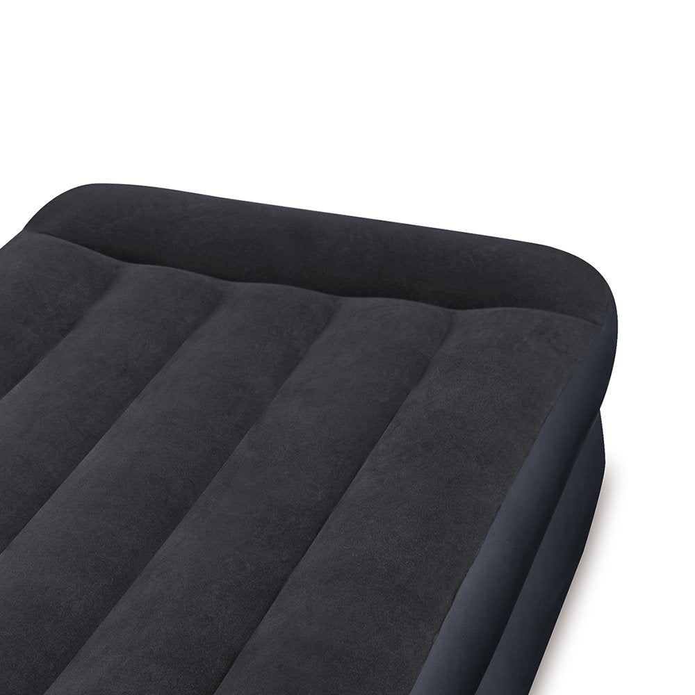 Intex Queen Air Mattress w/ Built In Pump & Twin Air Mattress w/ Pump, (2 Pack) - VMInnovations