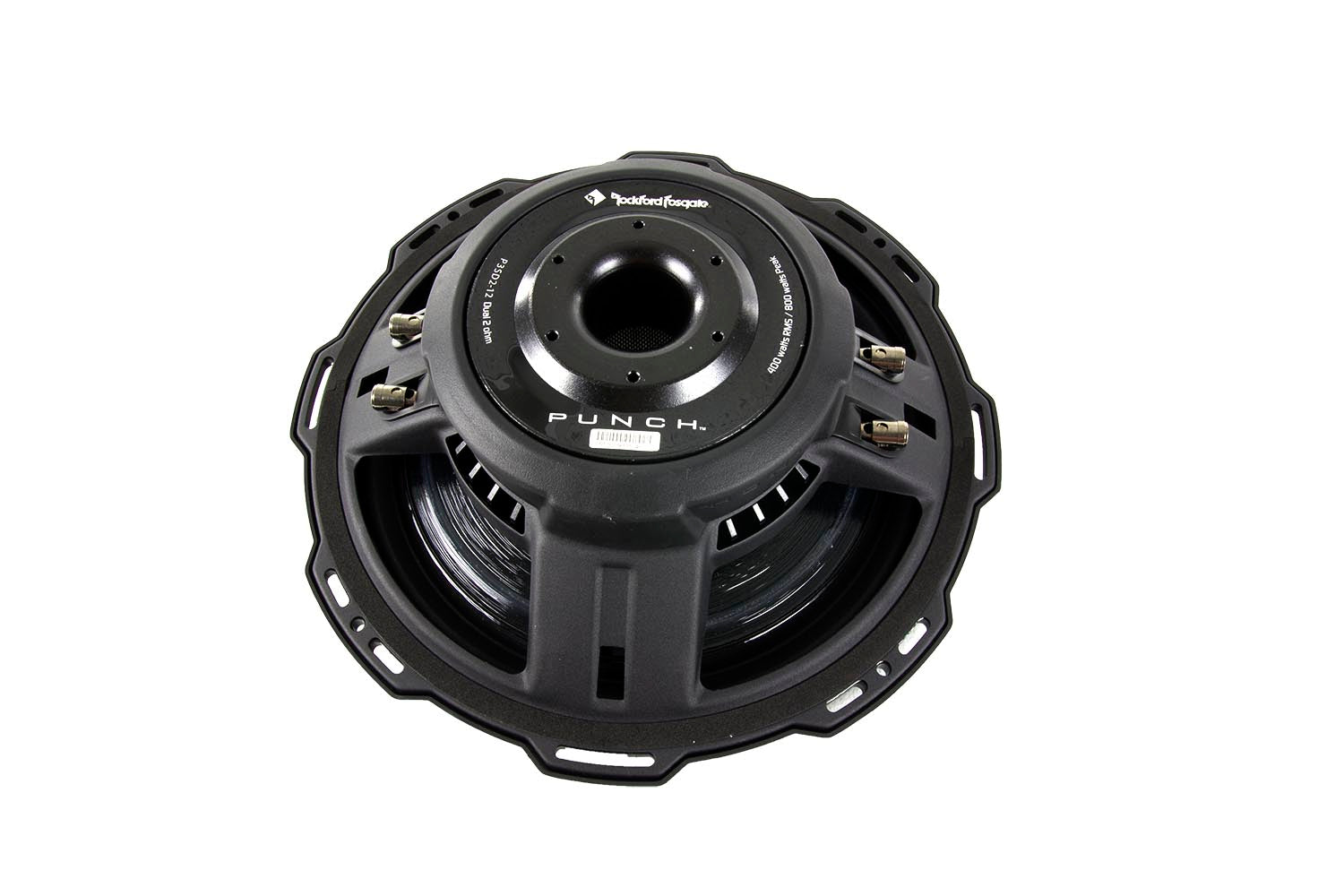 Rockford Fosgate 12" 800W Car Shallow/Slim Audio Subwoofer Sub P3SD212 (4 Pack)