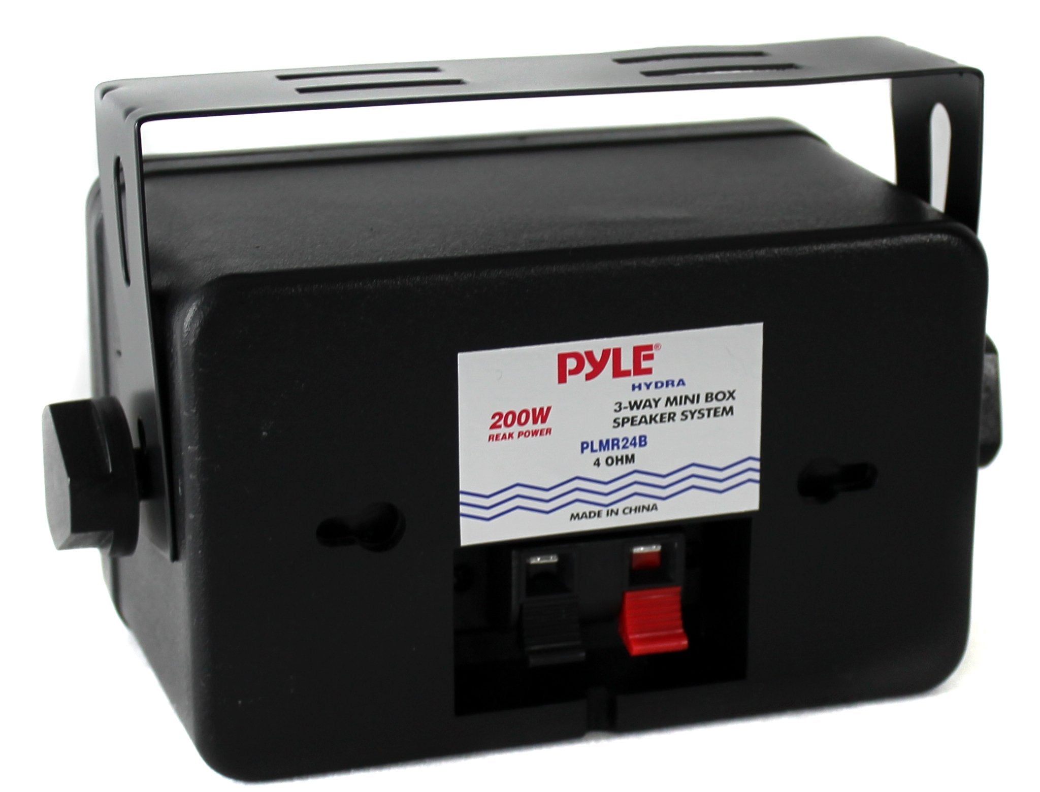 Pyle PLMR24B 3.5" 200 Watt 3-Way Weather Proof Mini Box Speakers - VMInnovations