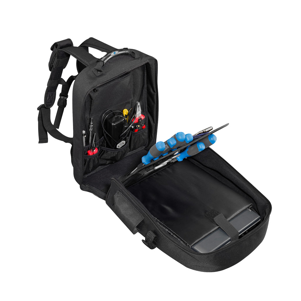 B&W International Move Technician 15 In Laptop Backpack w/ Tool Board (Open Box)