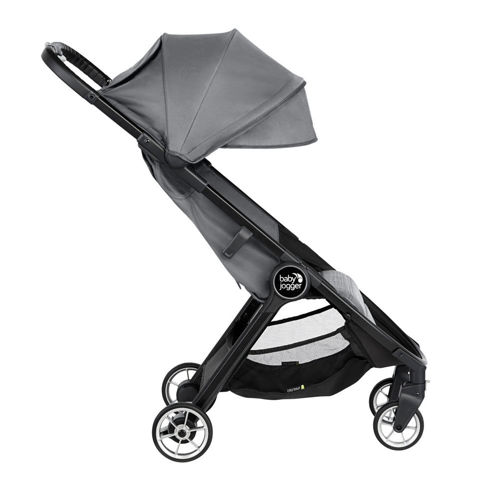 Baby Jogger City Tour 2 Lightweight Ultra Compact Folding Travel Stroller, Gray