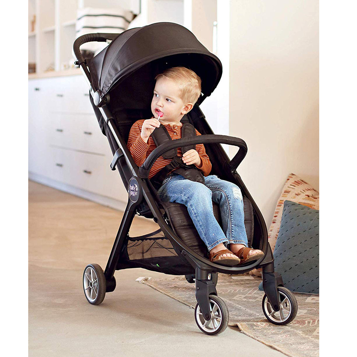 Baby Jogger City Tour 2 Lightweight Ultra Compact Folding Travel Stroller, Gray