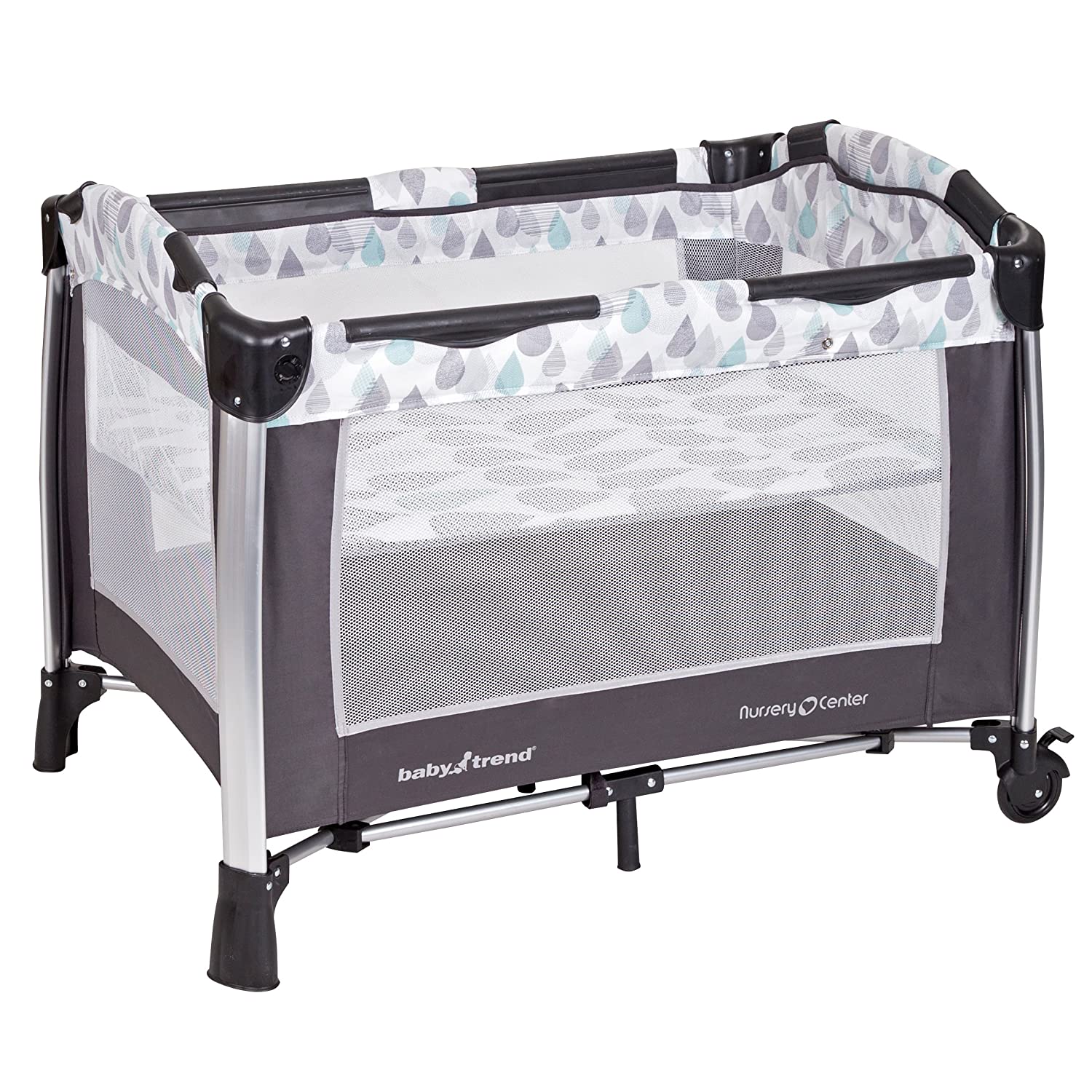 Baby Trend GoLite ELX Deluxe Infant Play Nursery Center, Blue (Open Box)