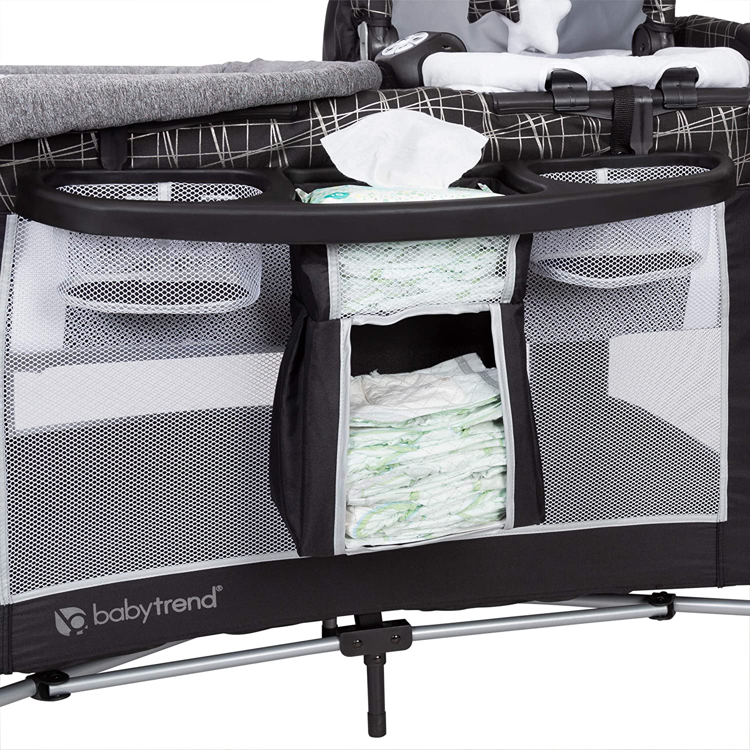 Baby Trend GoLite ELX Unisex Portable Deluxe Infant Play Nursery Center, Phoenix - VMInnovations