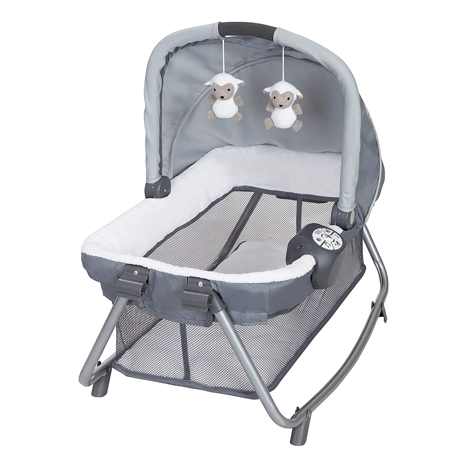 Retreat Nursery Center Organizer w/ Bassinet and Changing Table, Mint