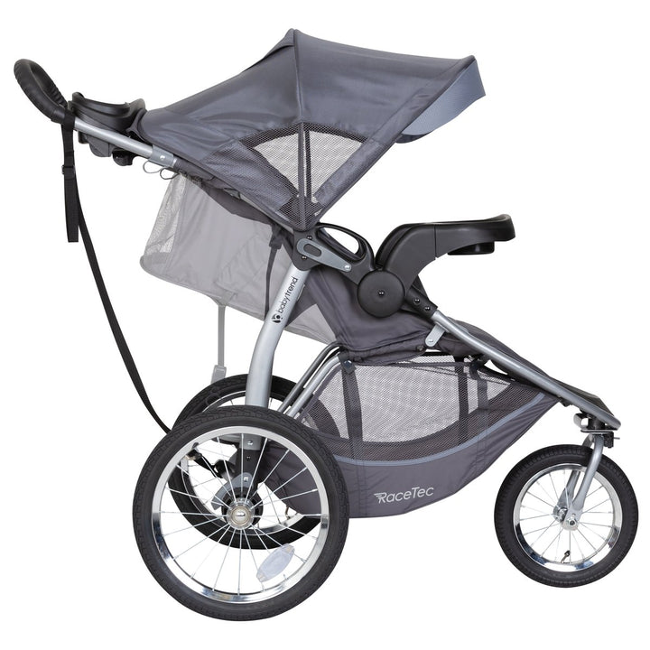 Baby Trend Expedition Race Tec Infant Baby Jogger Stroller Travel System, Gray - VMInnovations