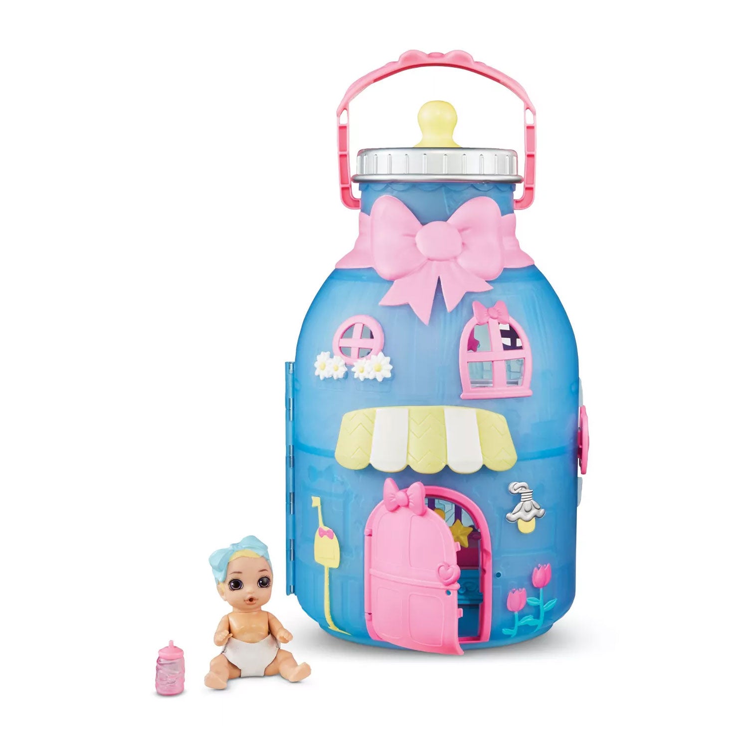 Baby Born 917264 Surprise Baby Bottle Dollhouse Toy with Exclusive Accessories