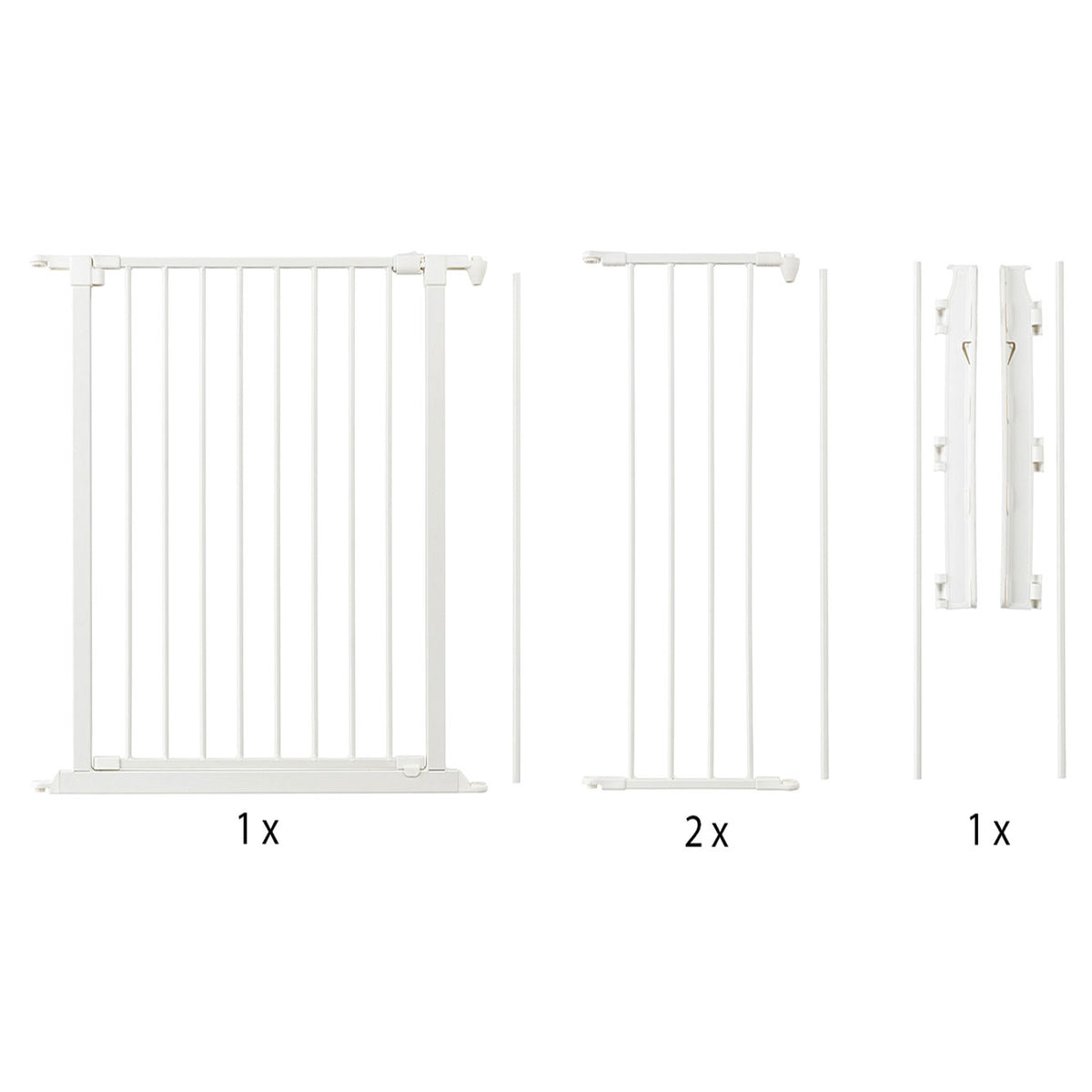 Scandinavian Pet Design Flex 35-88" Gate Bundle with Flex 28.4" Extension Panel