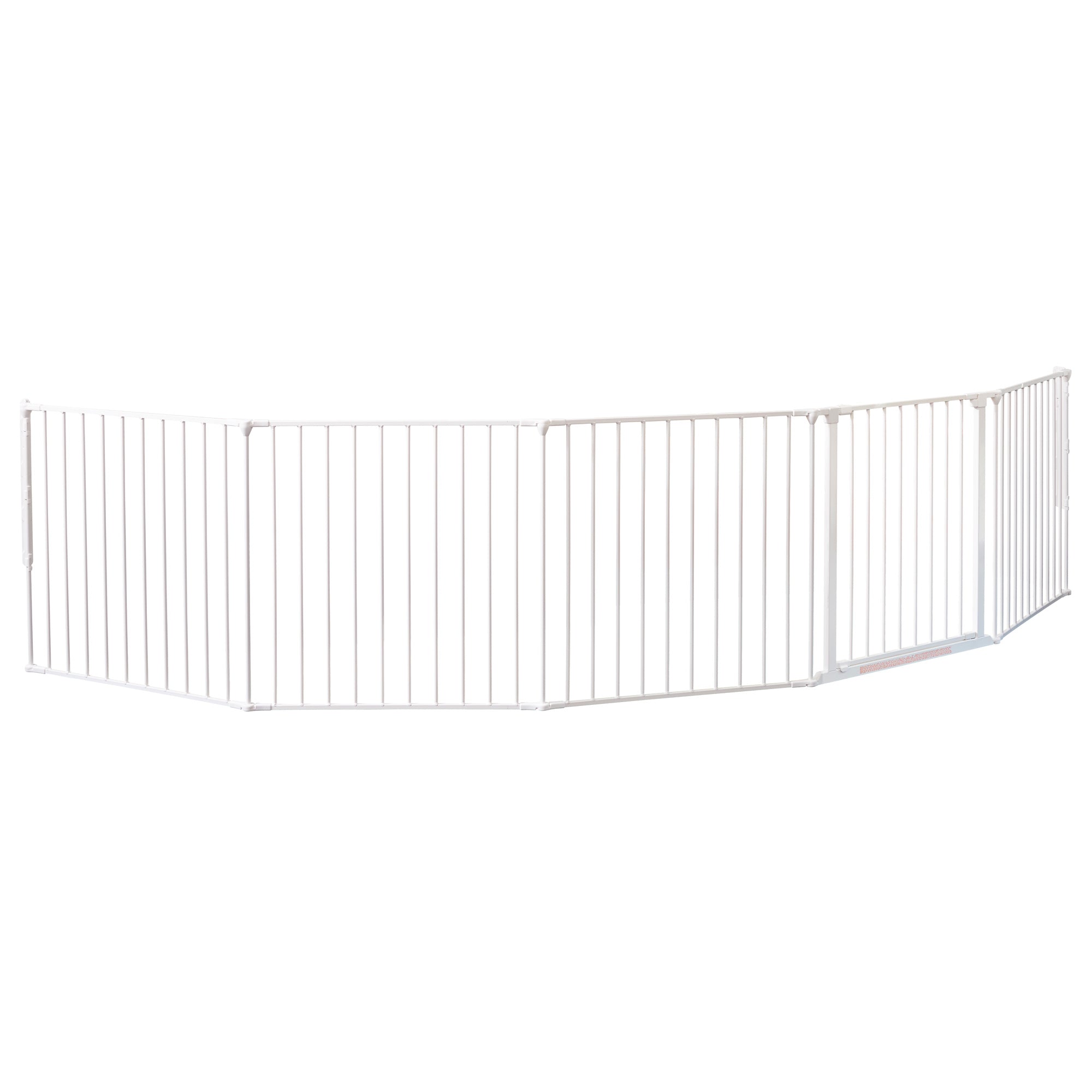 BabyDan Flex XXL Room Divider 35-138 Inch Baby Safety Gate, White (Used)