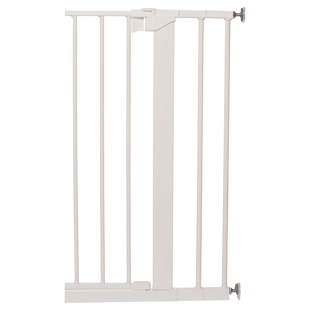 BabyDan Premier True Pressure Fit 28.9-36.7" Baby Gate w/ Extension Kit, Silver - VMInnovations
