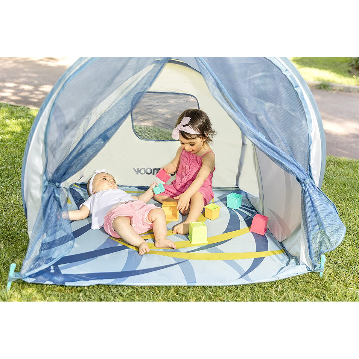 Babymoov Kid's UV Resistant Pop-Up Sun Shelter Play Tent w/ Carry Bag (Open Box)
