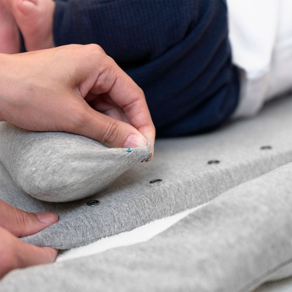 Babymoov Cloudnest Supportive Baby Newborn Lounger Pad, Gray (Open Box) - VMInnovations