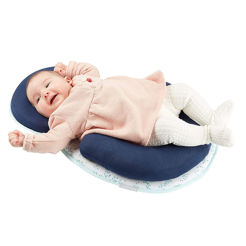 Babymoov Cosydream Ultra Comfortable Supportive Baby Newborn Lounger Pad, Navy - VMInnovations