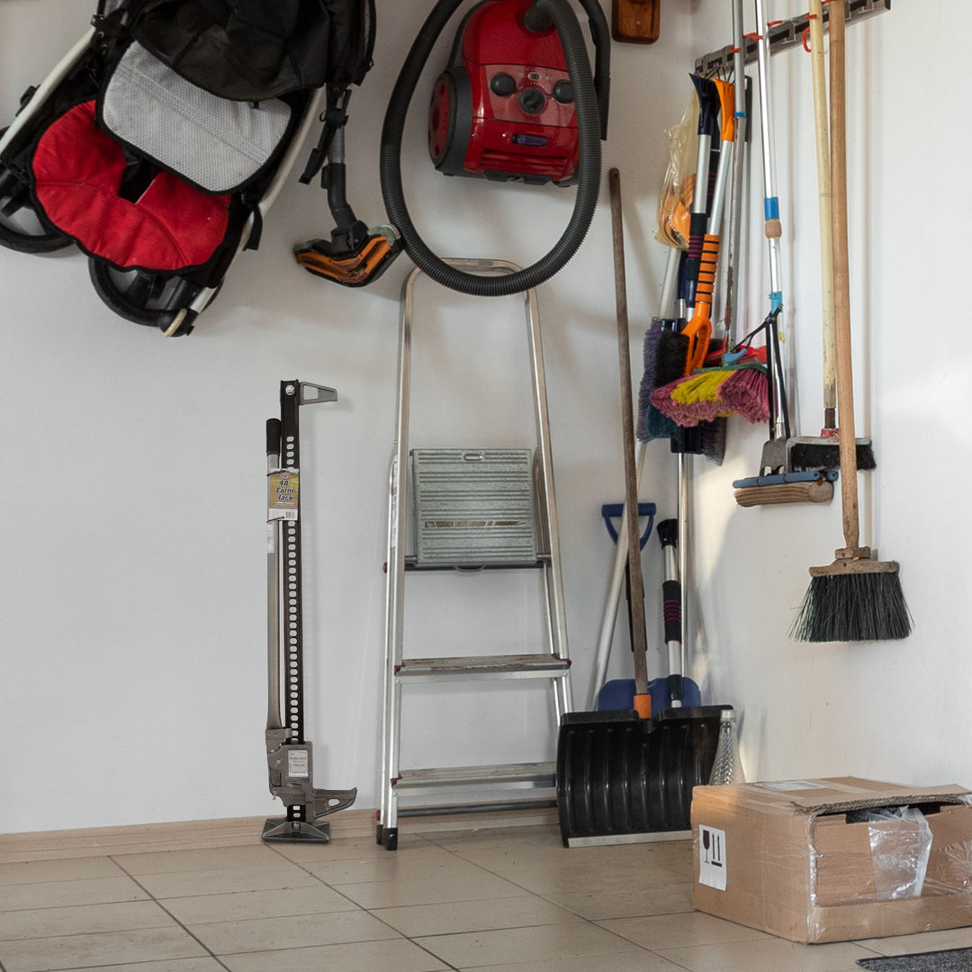 Timber Tuff 48 Inch Standard Base Farm Jack with 7000 Pound Weight Capacity - VMInnovations