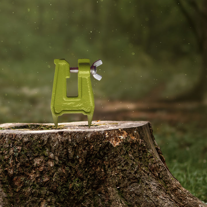 Timber Tuff Portable Sharpening Stump Vise for Tools and Home Improvement, Green - VMInnovations