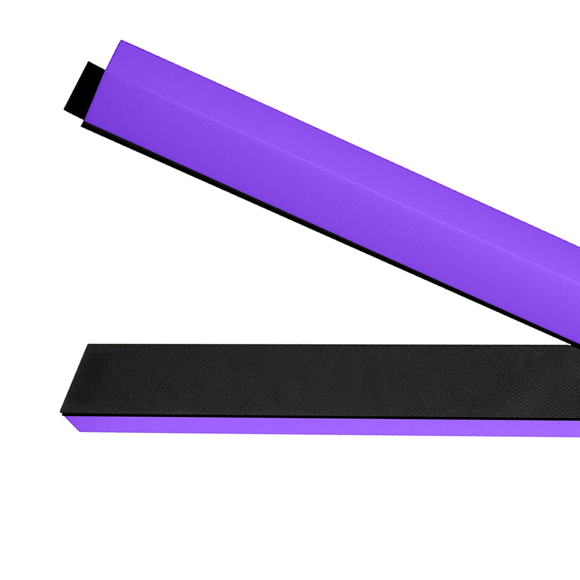 BalanceFrom 8ft Folding Balance Gymnastics Beam w/Handles, Purple (Open Box) - VMInnovations
