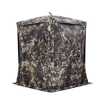 Barronett Big Mike 2 Person Camouflage Pop Up Hunting Ground Blind (Used)
