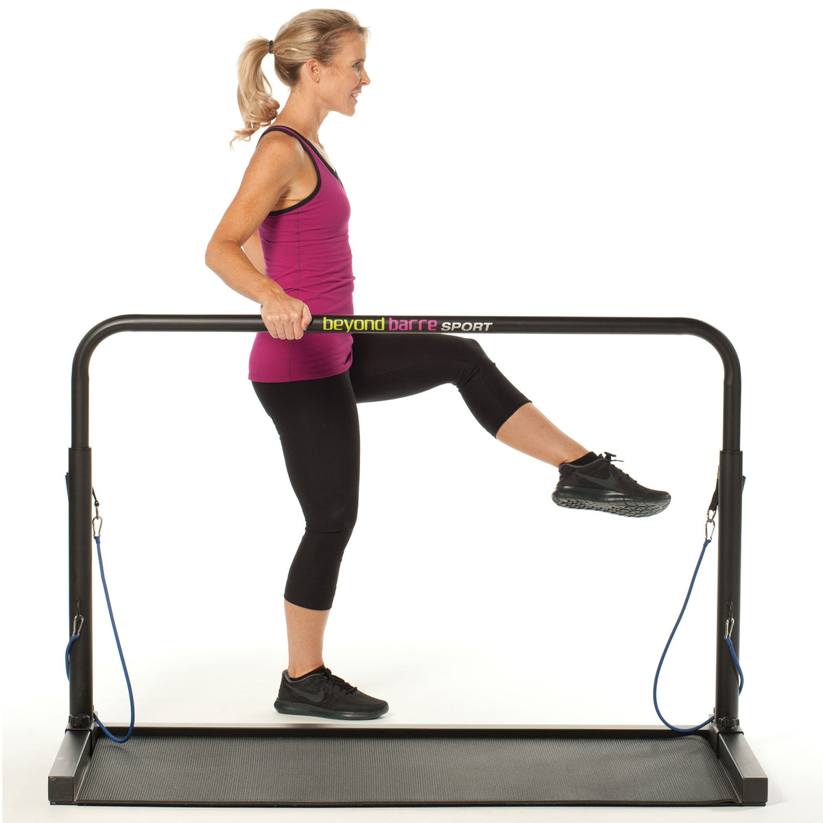 Beyond Barre Ballet Home Workout Sport Set w/ Glider System & Instructional DVDs