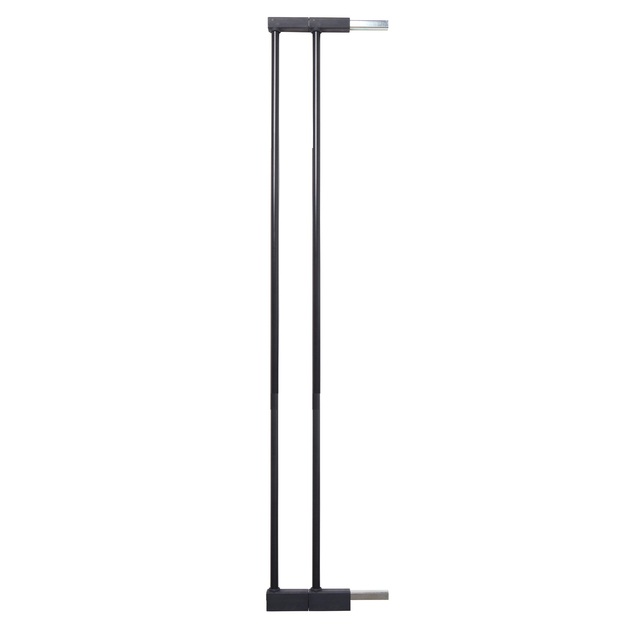 Scandinavian Pet Design Xtra Tall 3" Portable Pet Gate Extension, Black (2 Pack)