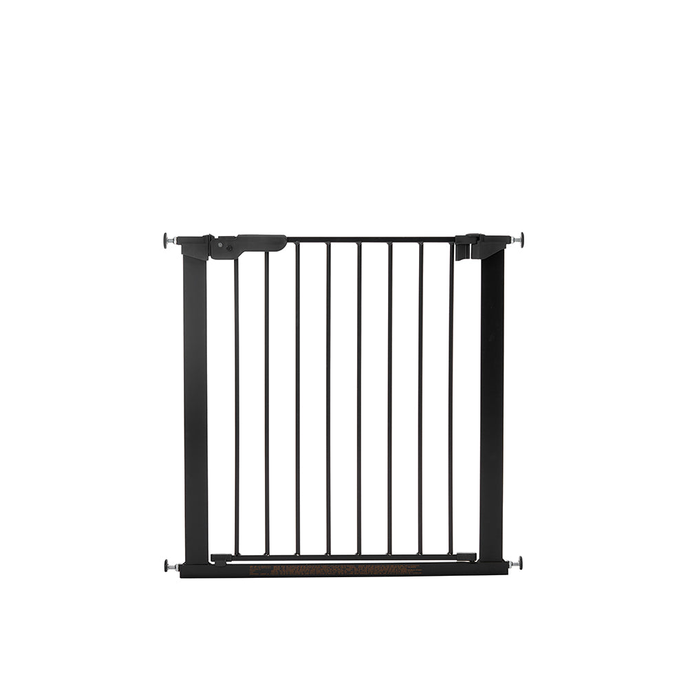 BabyDan Pressure Fit 28.9-36.7 Inch Doorway Safety Baby Gate, Black (Open Box)