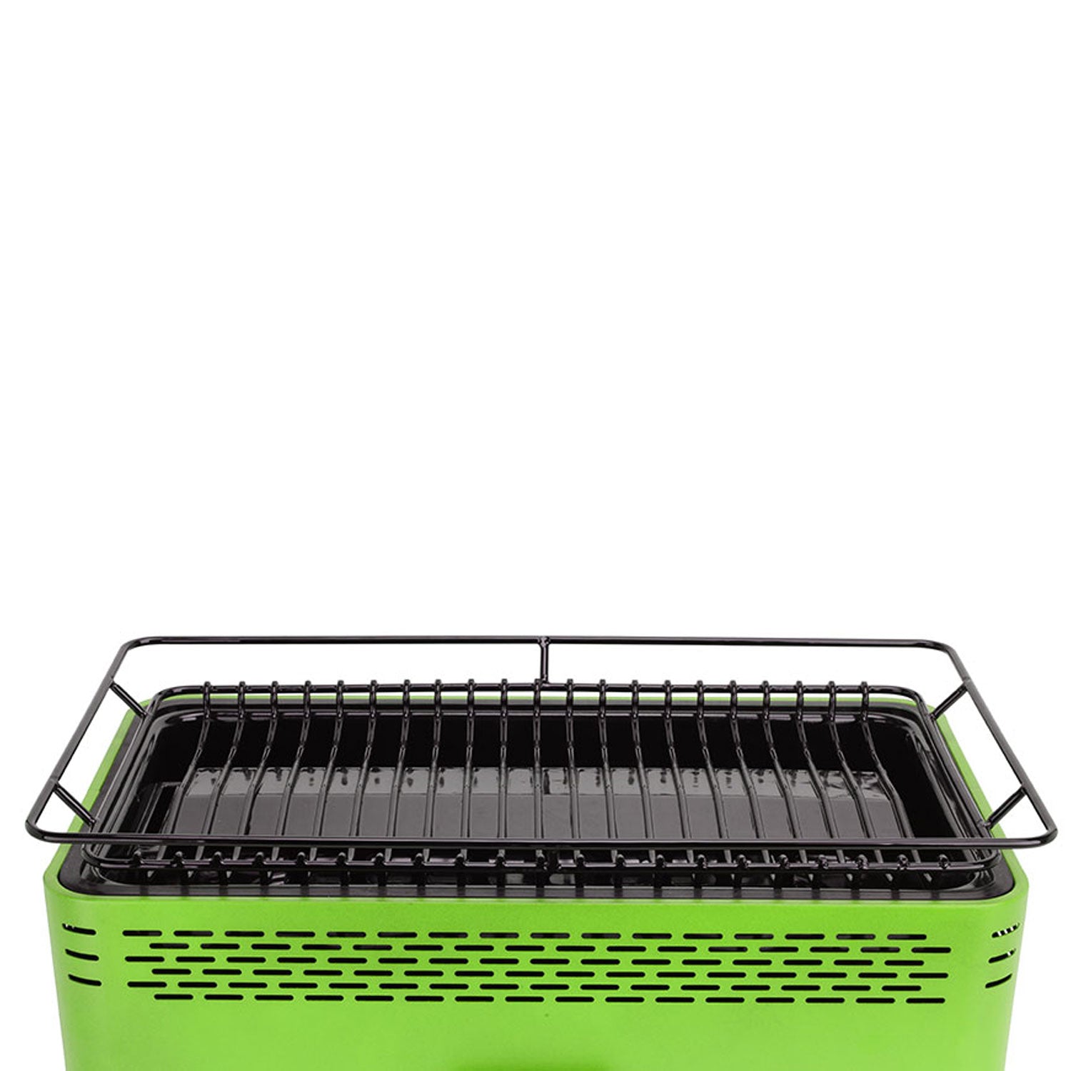 Brentwood BBF-31G Non-Stick Dishwasher Safe Portable Outdoor Barbecue, Green - VMInnovations