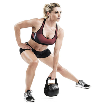 Bionic Body 25 Pound Soft Kettlebell Full Body Strength Training Fitness Weight