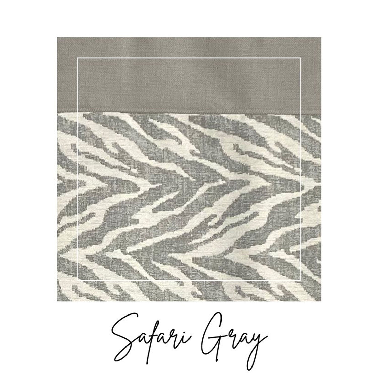 The Stair Barrier 36 to 43 Inch Wall to Banister Baby and Pet Gate, Safari Gray