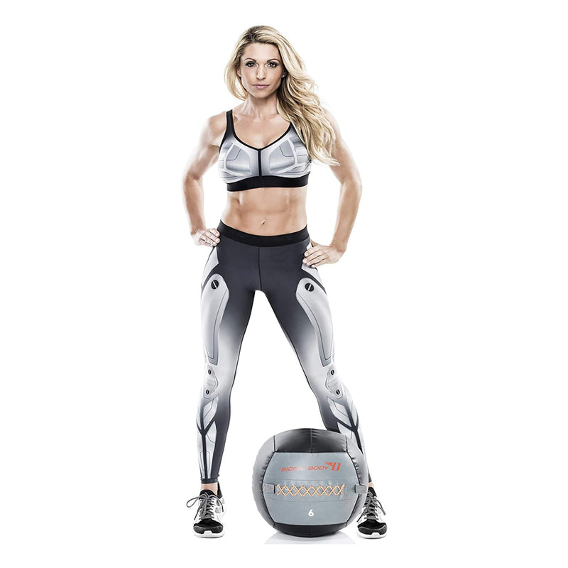 Bionic Body 6 Pound Medicine Ball Full Body Strength Training Fitness Weight