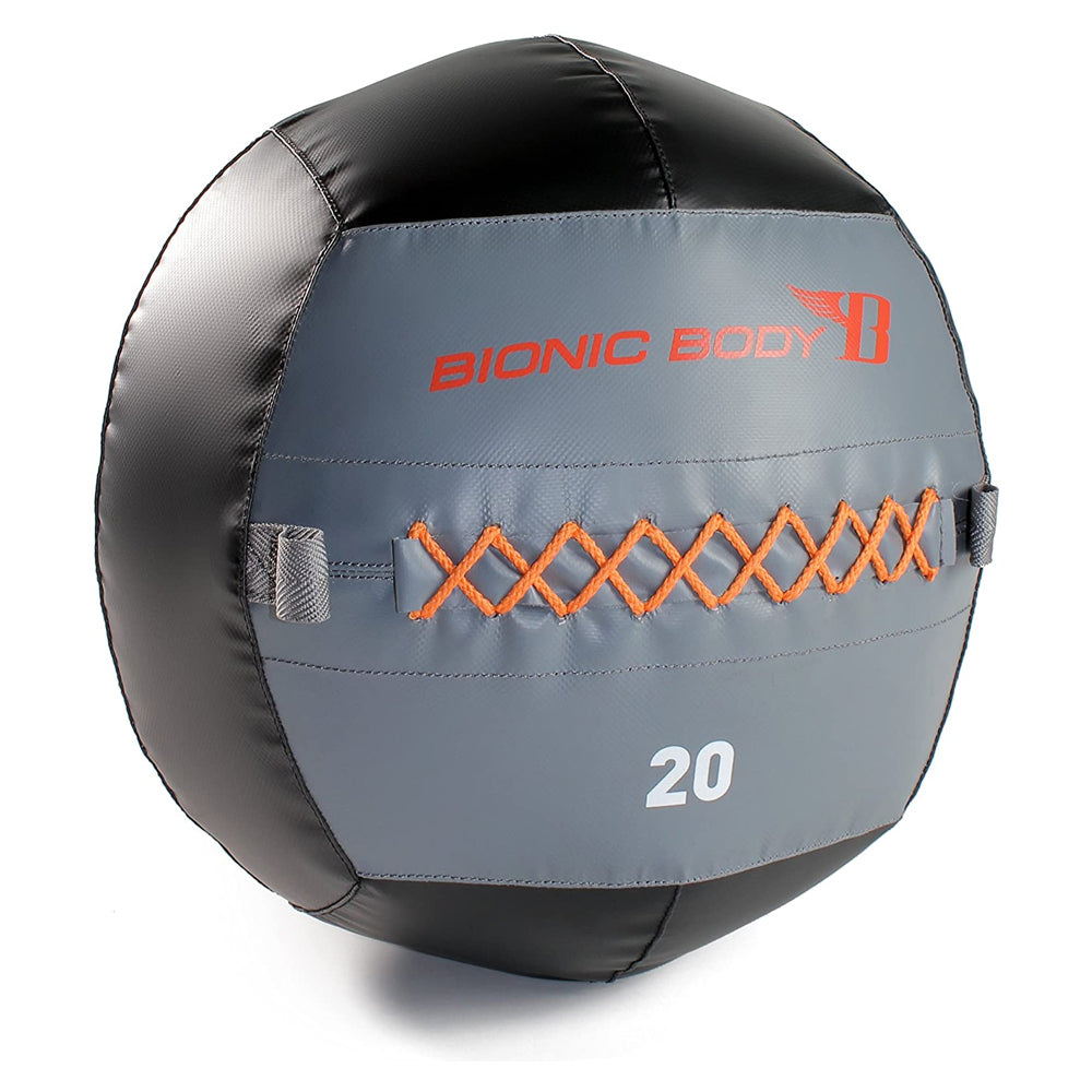 Bionic Body 20 Pound Medicine Ball Full Body Strength Training Fitness Weight