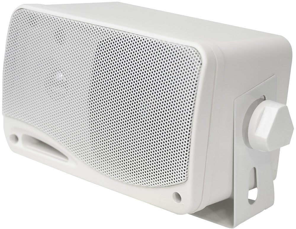 Pyle PLMR24 200W 3 Way Marine Audio Speakers Outdoor Weatherproof Pair (4 Pack) - VMInnovations