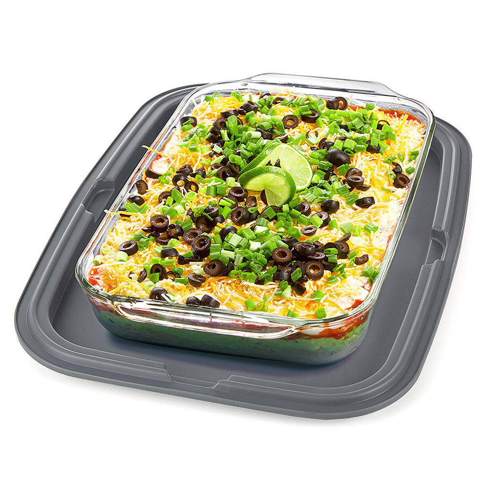 Progressive Prepworks Collapsible Carrier w/ Deviled Egg Tray (Open Box)