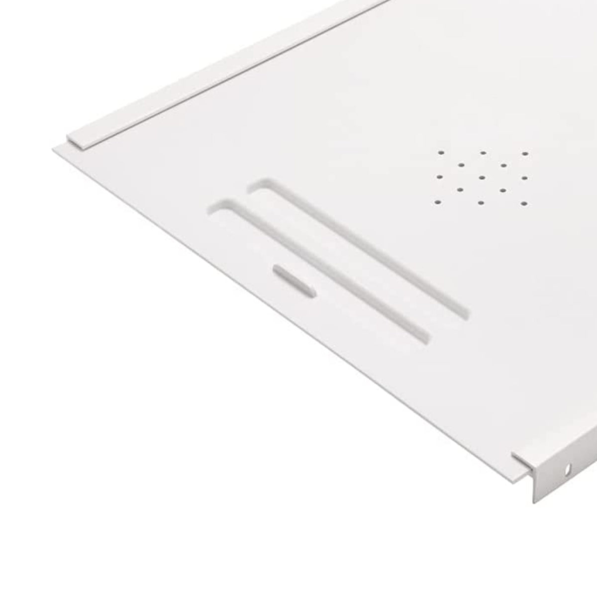 Rev-A-Shelf BDC-200-11 Small Kitchen Bread Drawer Cover Kit with Hardware, White